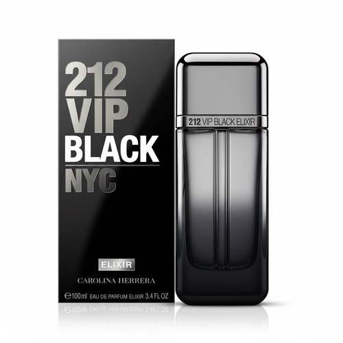 212 VIP Black Elixir 100ml - fondo blanco
