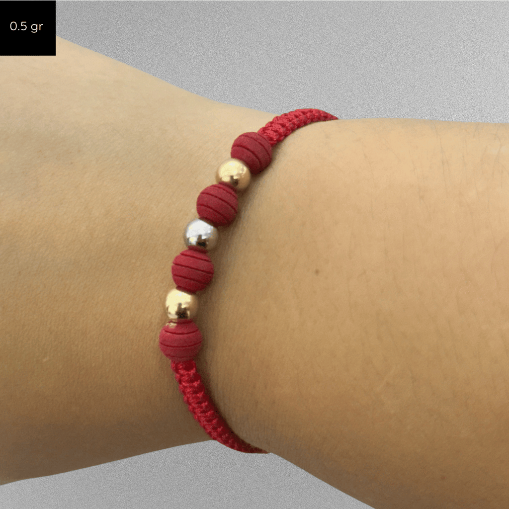 Pulsera tejida humble | 0.5 gr