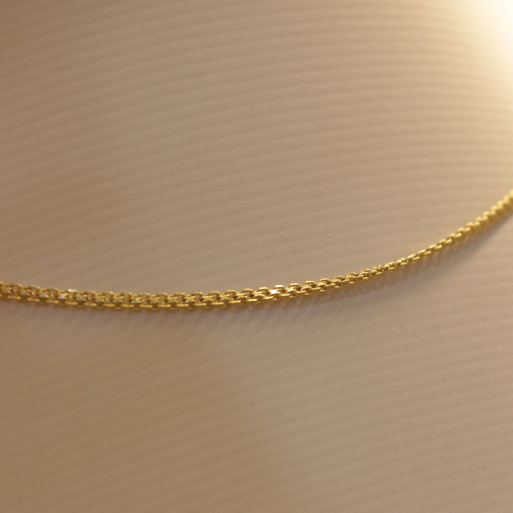 Cadena tejido chino 45 cm | 2.35 gr