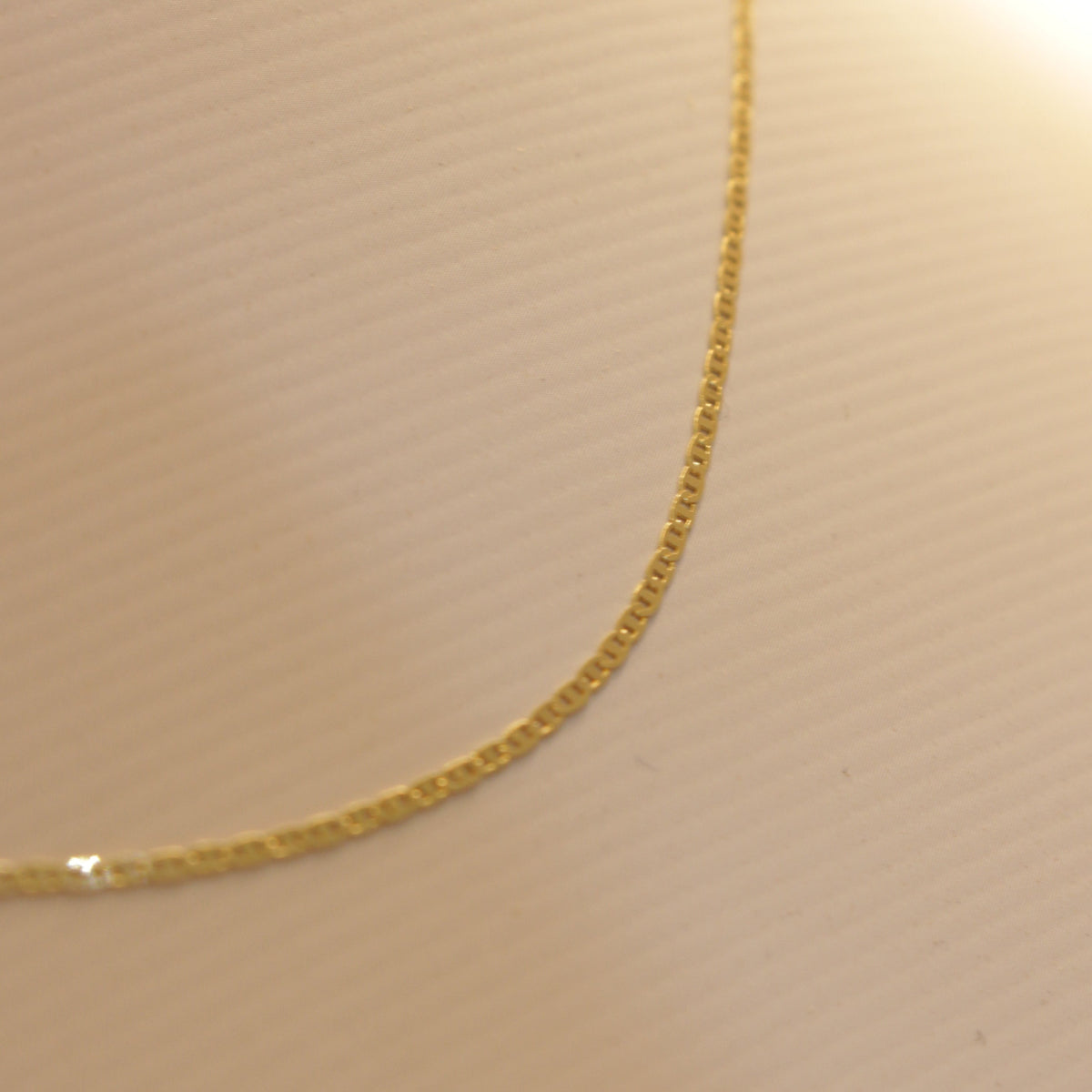 Cadena tejido plano 45 cm | 1.1 gr