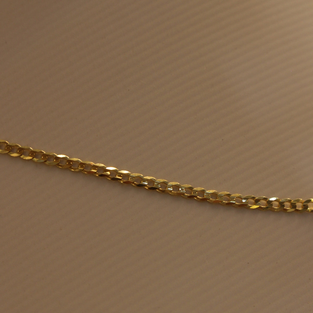 Cadena tejido mini cubano 45 cm | 3.72 gr