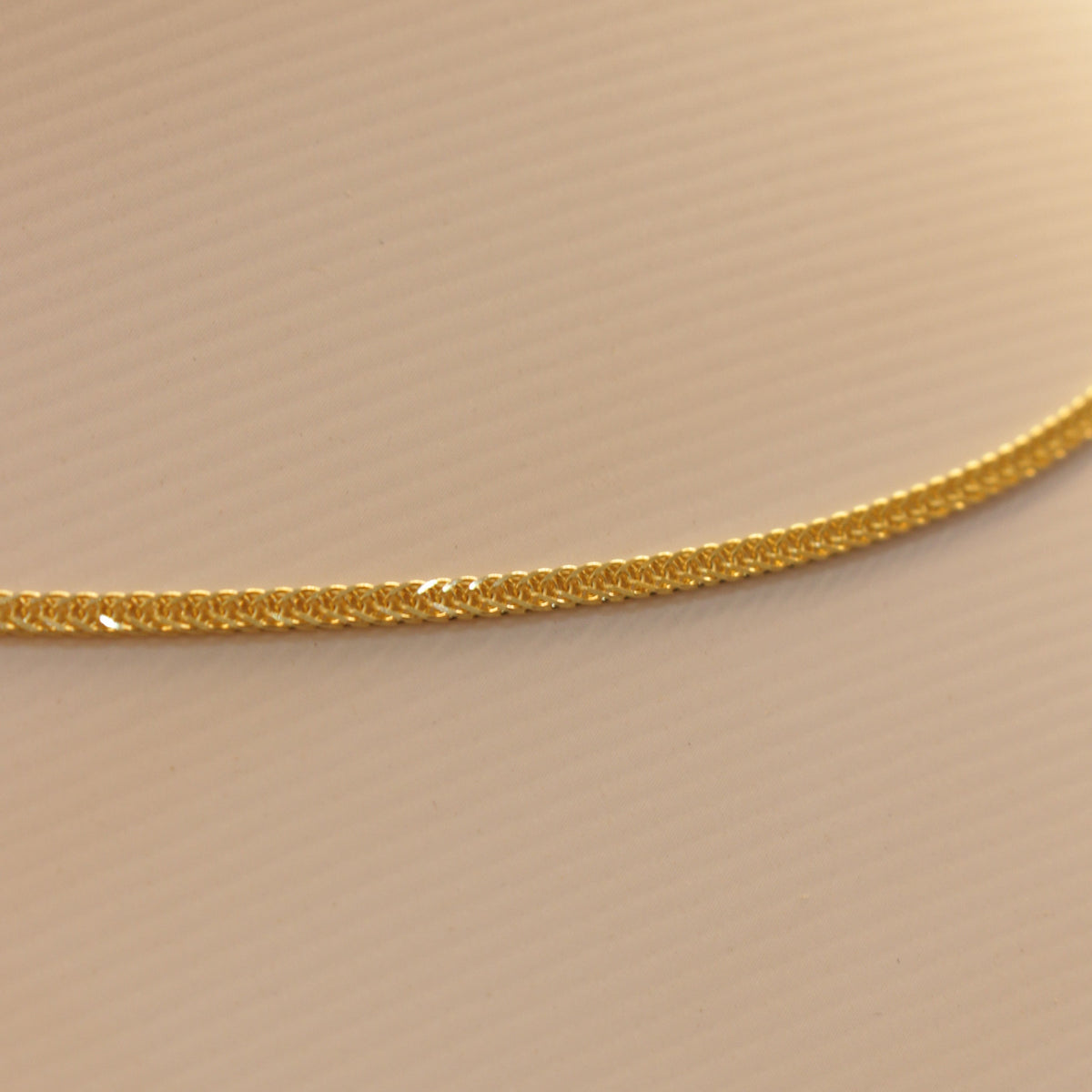 Cadena tejido franco 50 cm | 3.37 gr