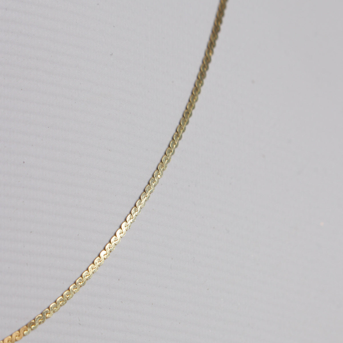 Cadena tejido plano 40 cm | 2.14 gr