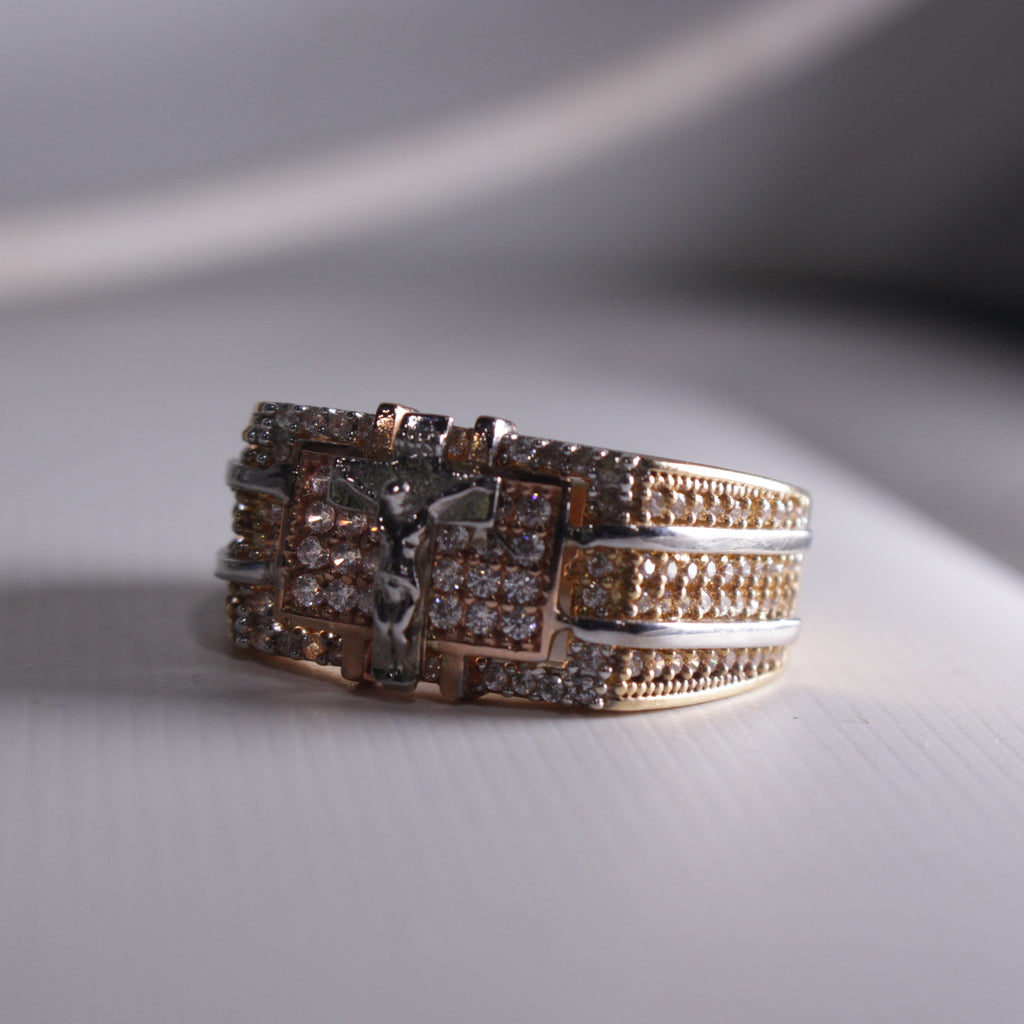 Anillo Cristo talla 9 | 9.42 gr