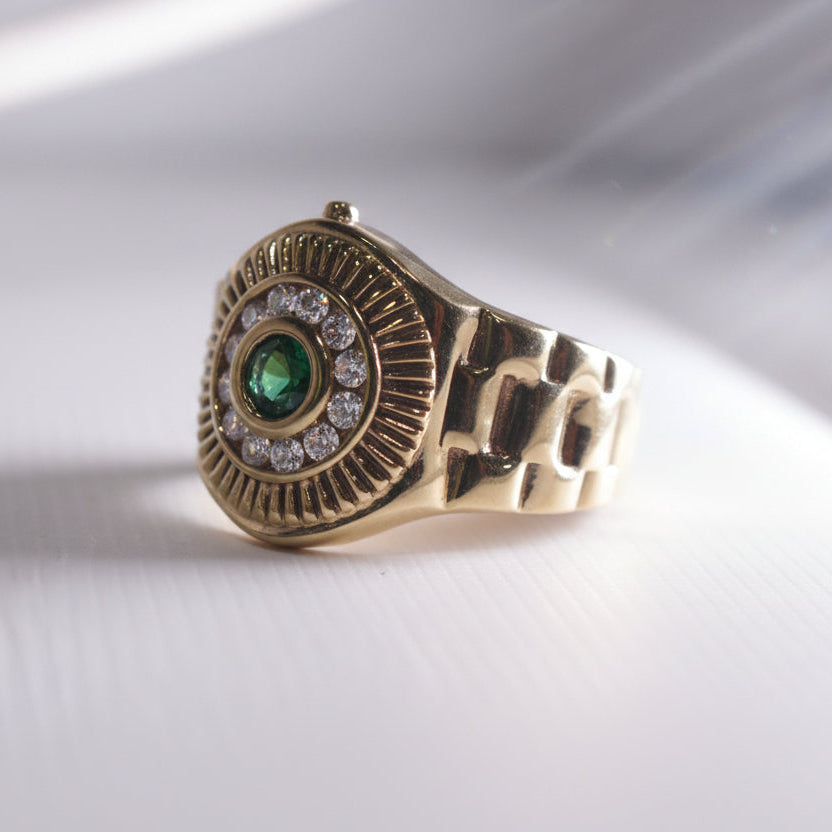 Anillo orden y control talla 9 | 5.36 gr