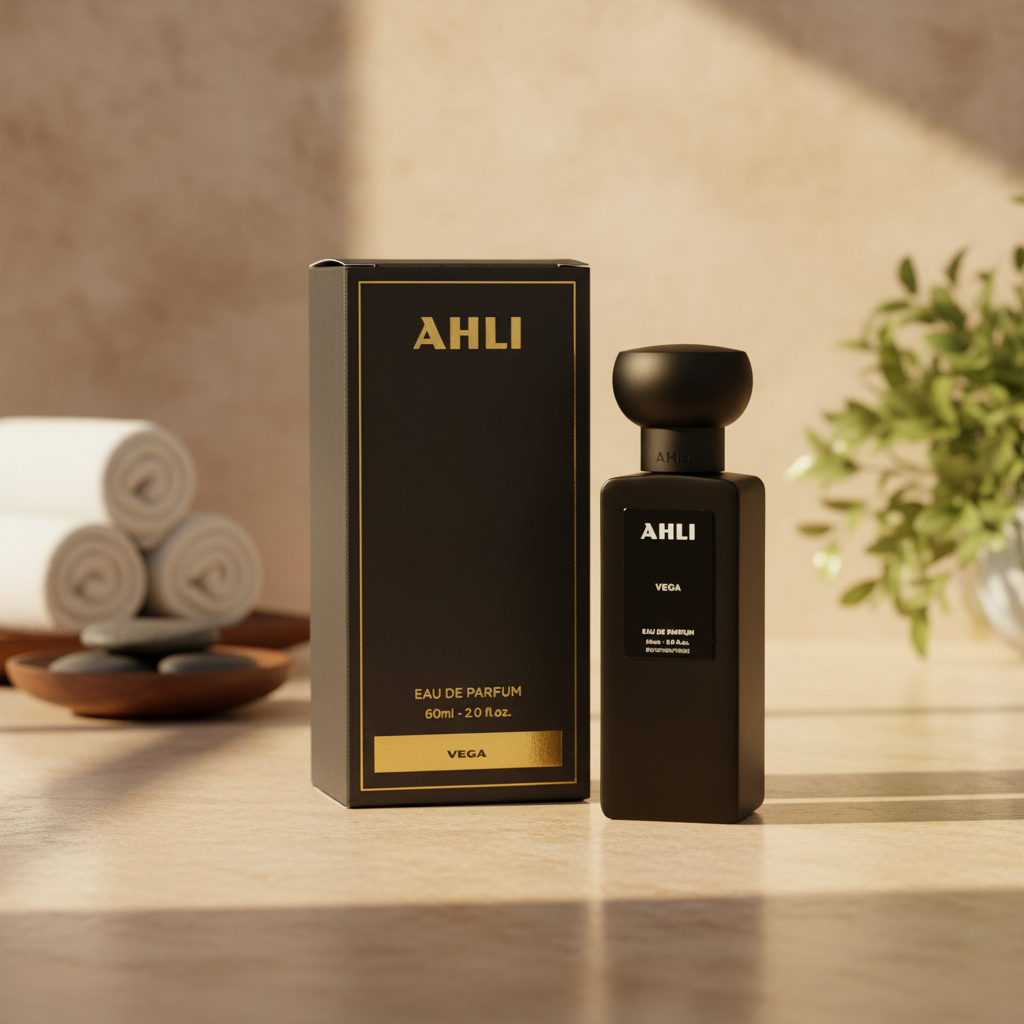 AHLI VEGA - Beige spa gris oscuro