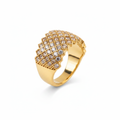 Anillo bicolor ángulo
