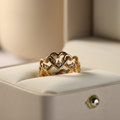Anillo Corazones - Formato cuadrado