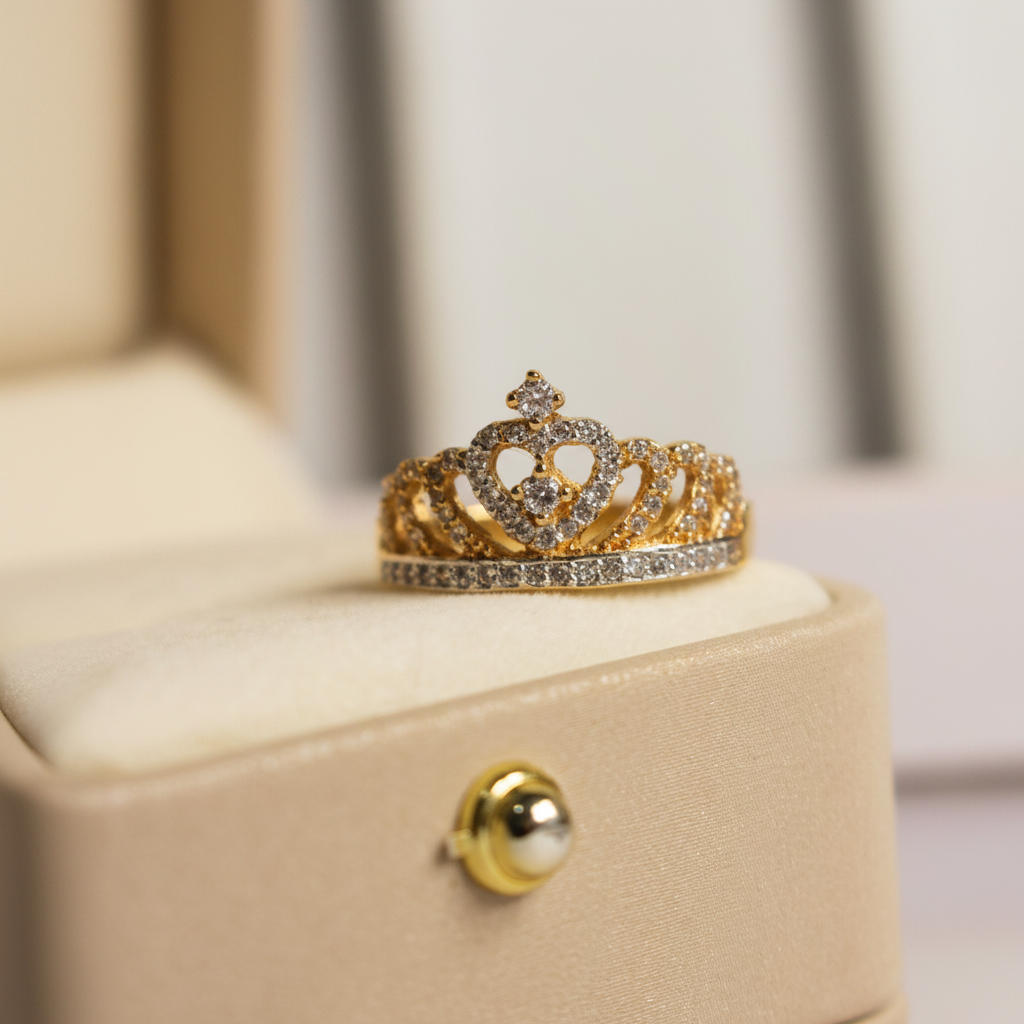 Anillo Corona - Colores mejorados formato cuadrado