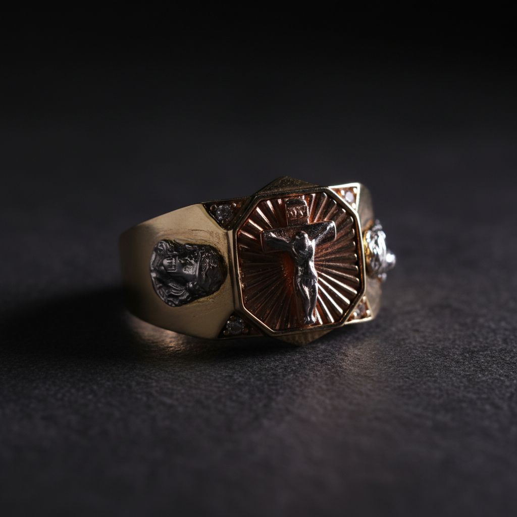 Anillo Cristo leones editorial