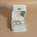 Anillo en beige sin velas