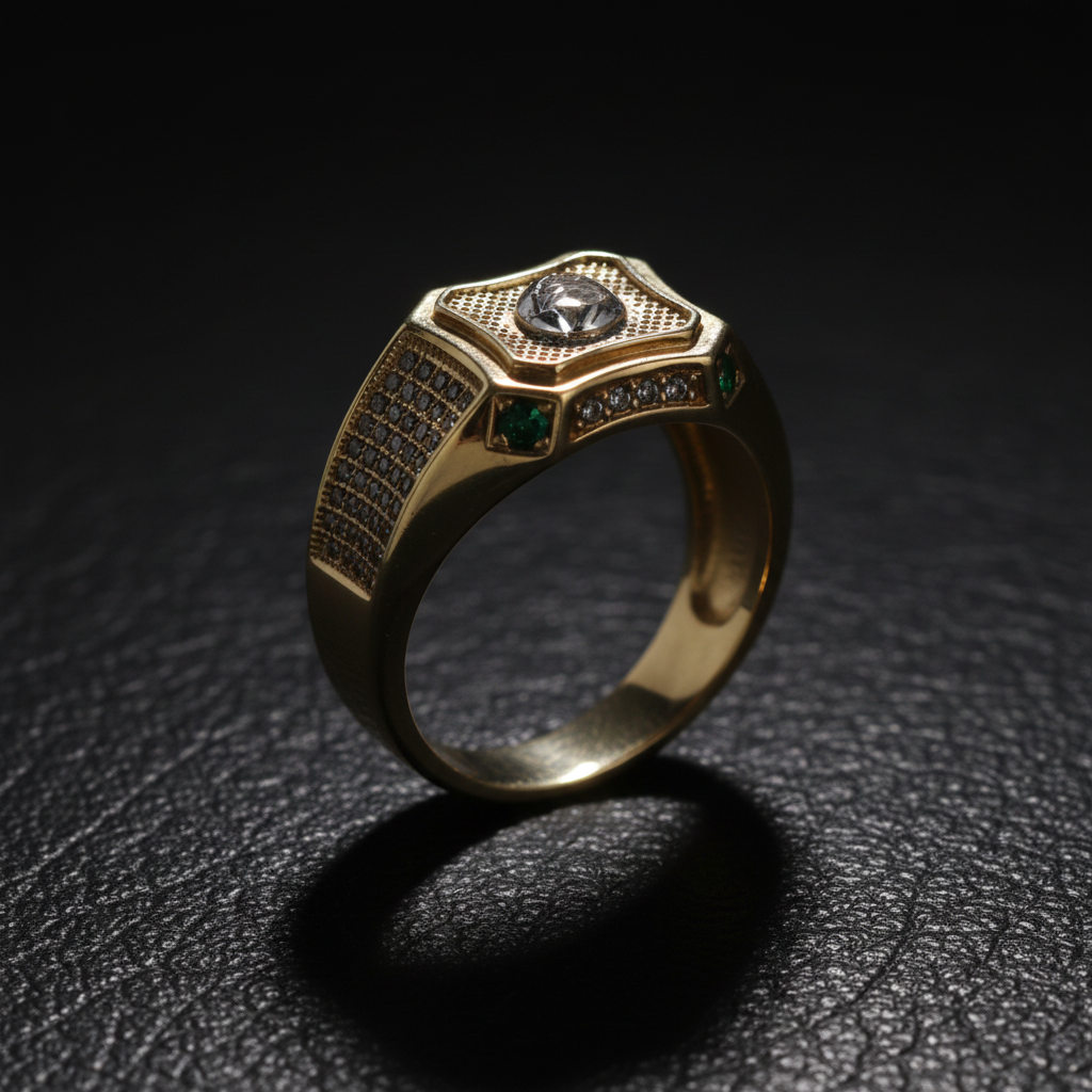 Anillo fiel cuero mate