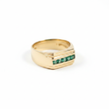 Anillo fondo blanco limpio