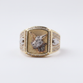 Anillo águila mesh fondo blanco
