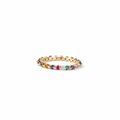 Anillo multicolor fondo blanco