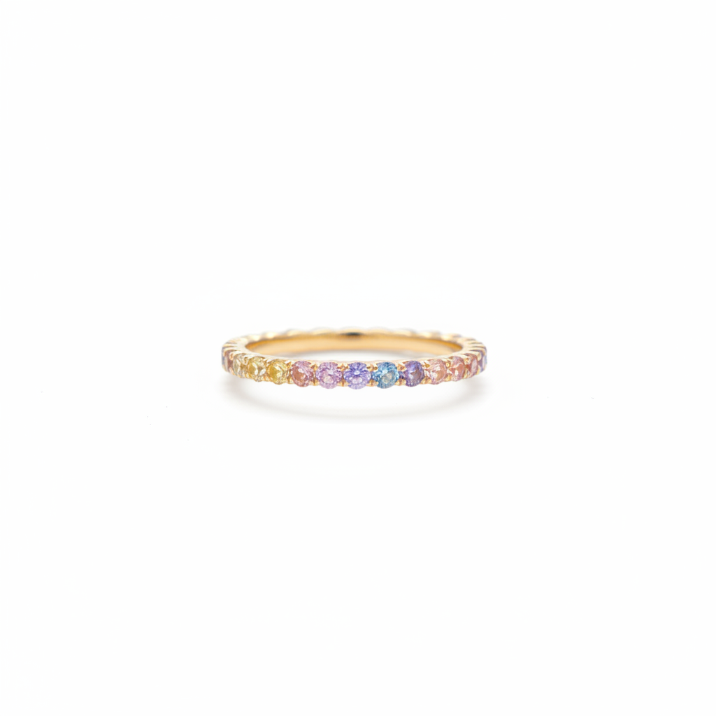 Anillo Multicolor – Solo fondo blanco