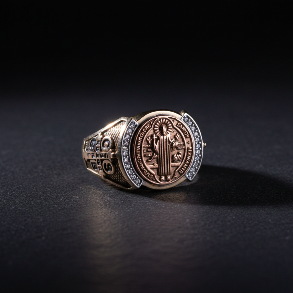 Anillo San Benito negro editorial