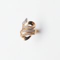 Anillo serpiente fondo blanco original