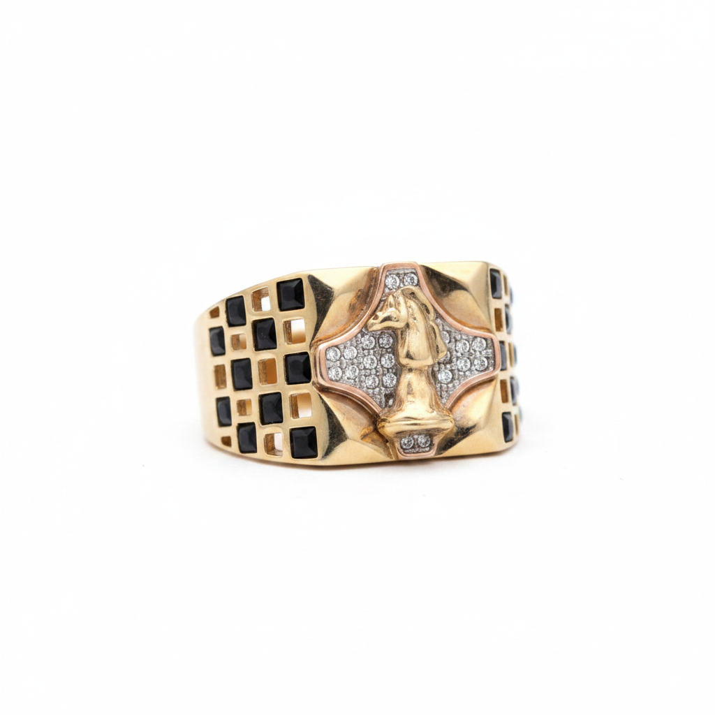 Anillo Virgen fondo blanco