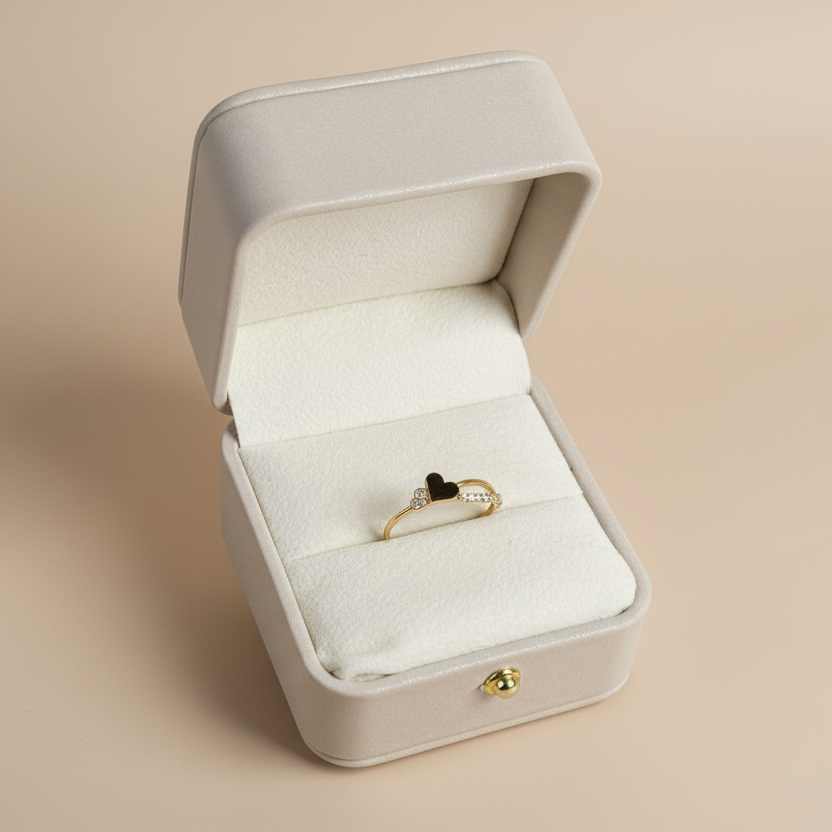 Anillos en estuche mejorado