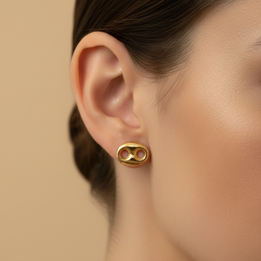 Arete infinito en oreja versión 2