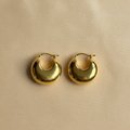 Aretes de oro 18K tipo aro catálogo