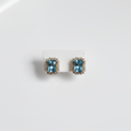 Aretes topacio azul - foto de producto v2