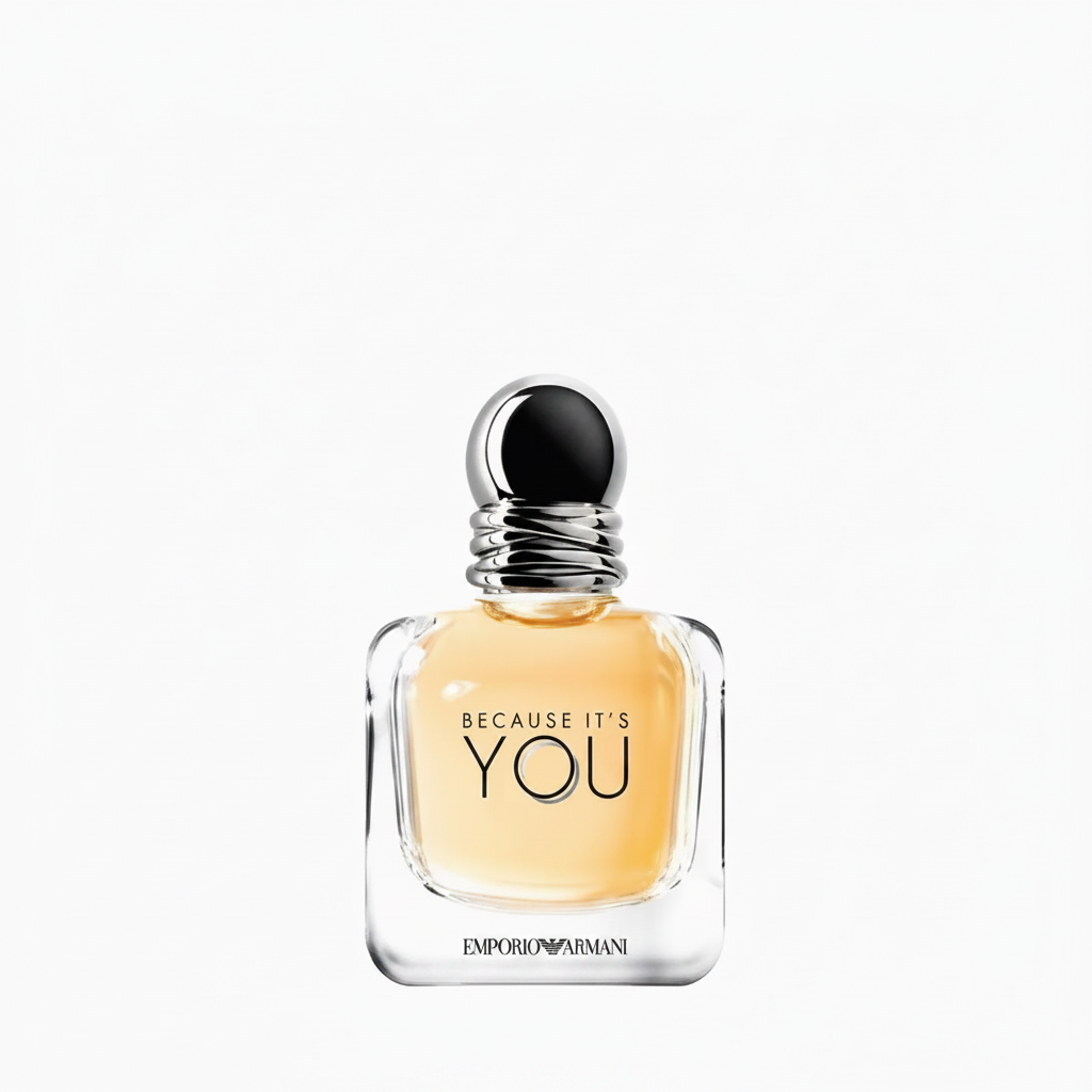 Because It's You - Solo frasco fondo blanco