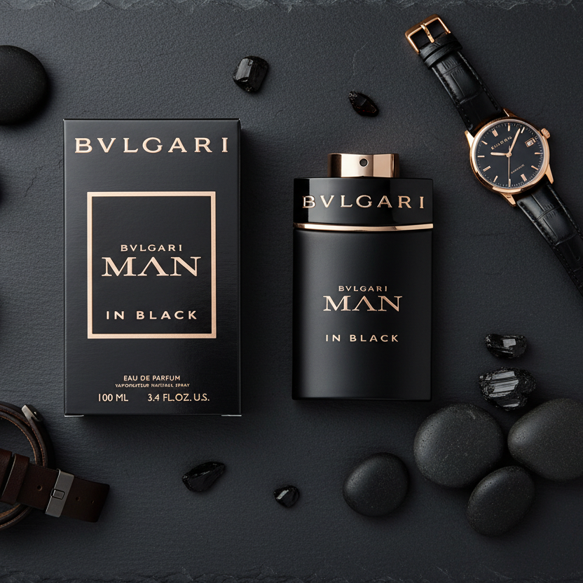 Bvlgari Man In Black - Flat lay