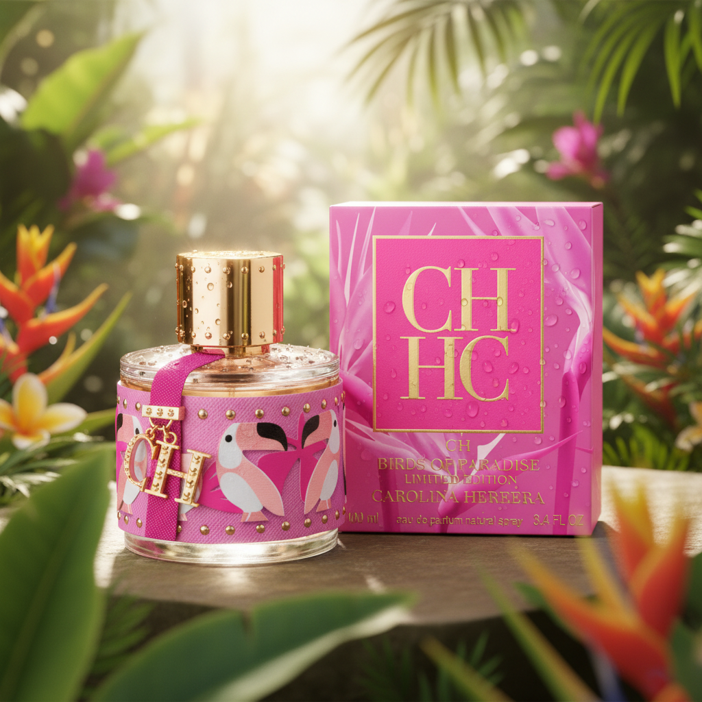 CH Birds of Paradise - Fondo Blanco