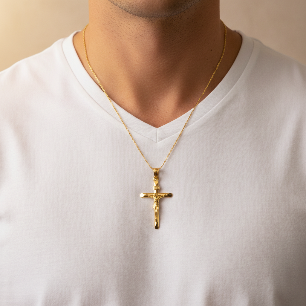 Crucifijo - modelo hombre