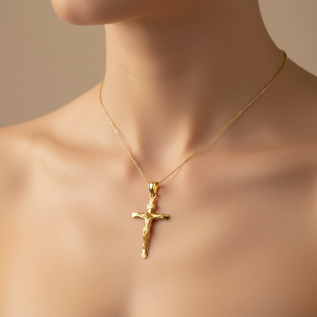 Crucifijo - modelo mujer