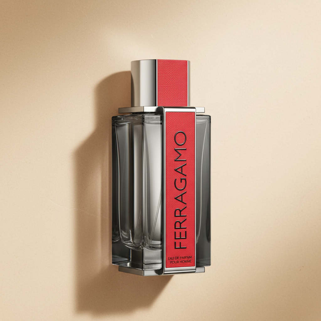 Ferragamo Red Leather botella sola