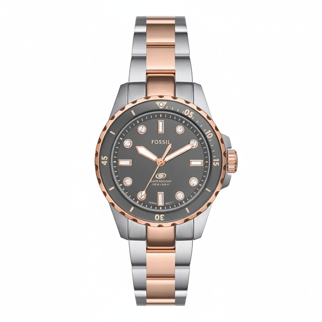 Fossil Blue fondo blanco