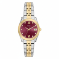 Fossil Scarlette bicolor bordo fondo blanco