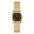 Fossil tonneau negro dorado - fondo blanco