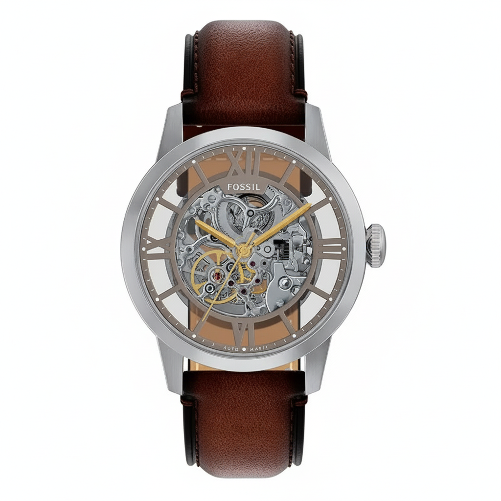 Fossil Townsman Skeleton fondo blanco