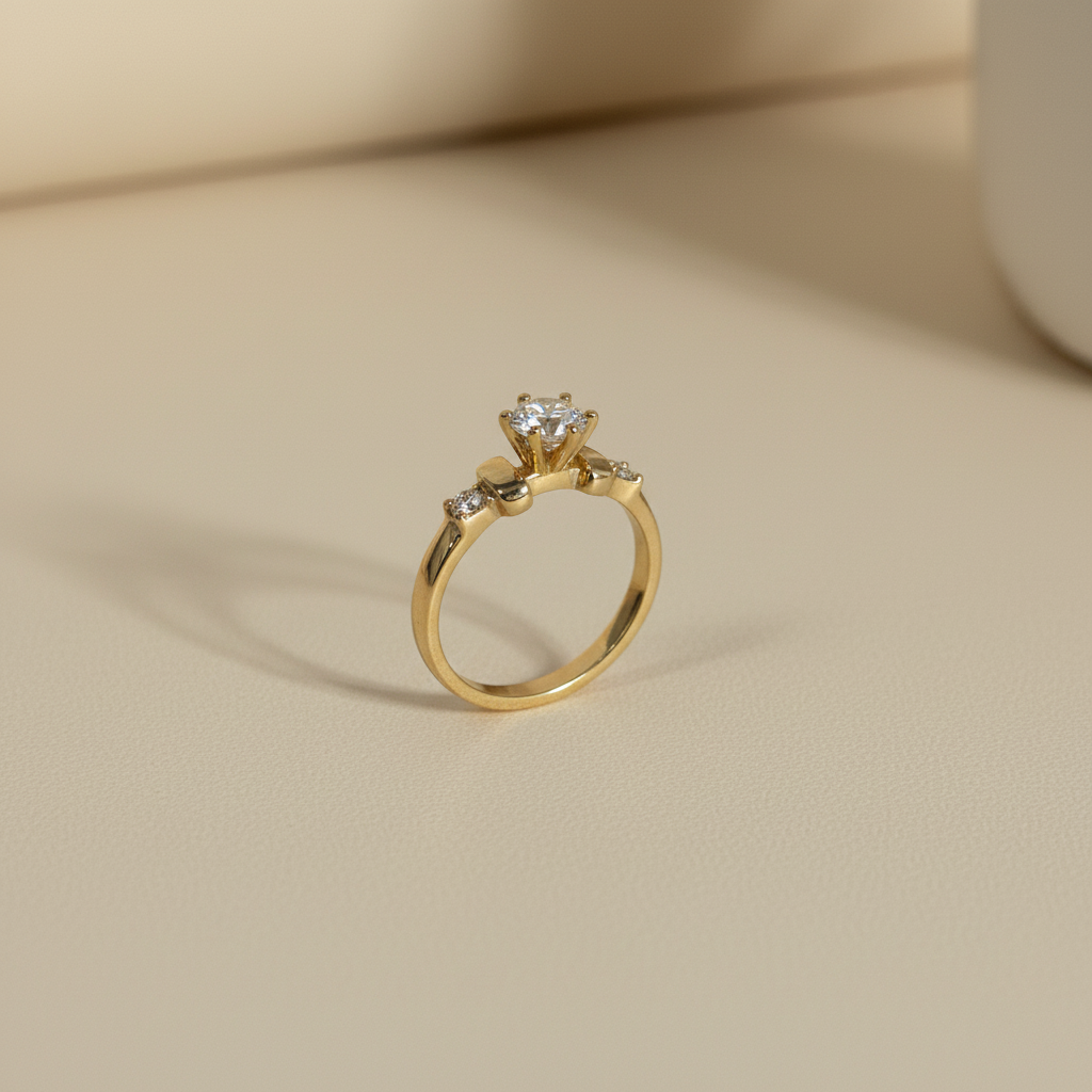 Foto de producto anillo five stone