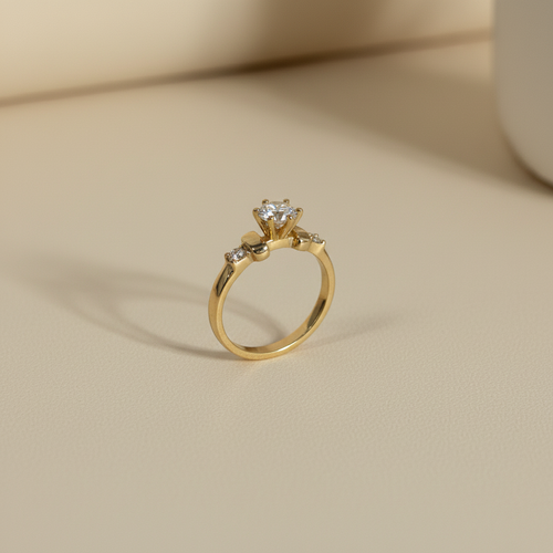 Foto de producto anillo five stone