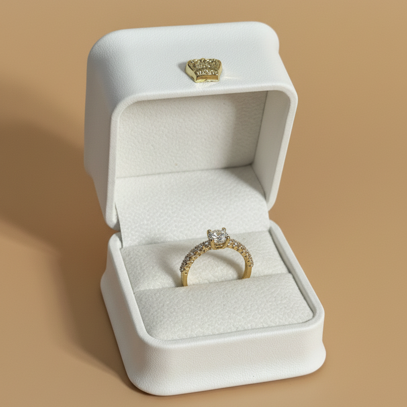 Foto mejorada anillo pavé completo