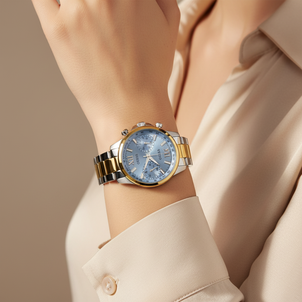 Guess bicolor azul - lifestyle mujer
