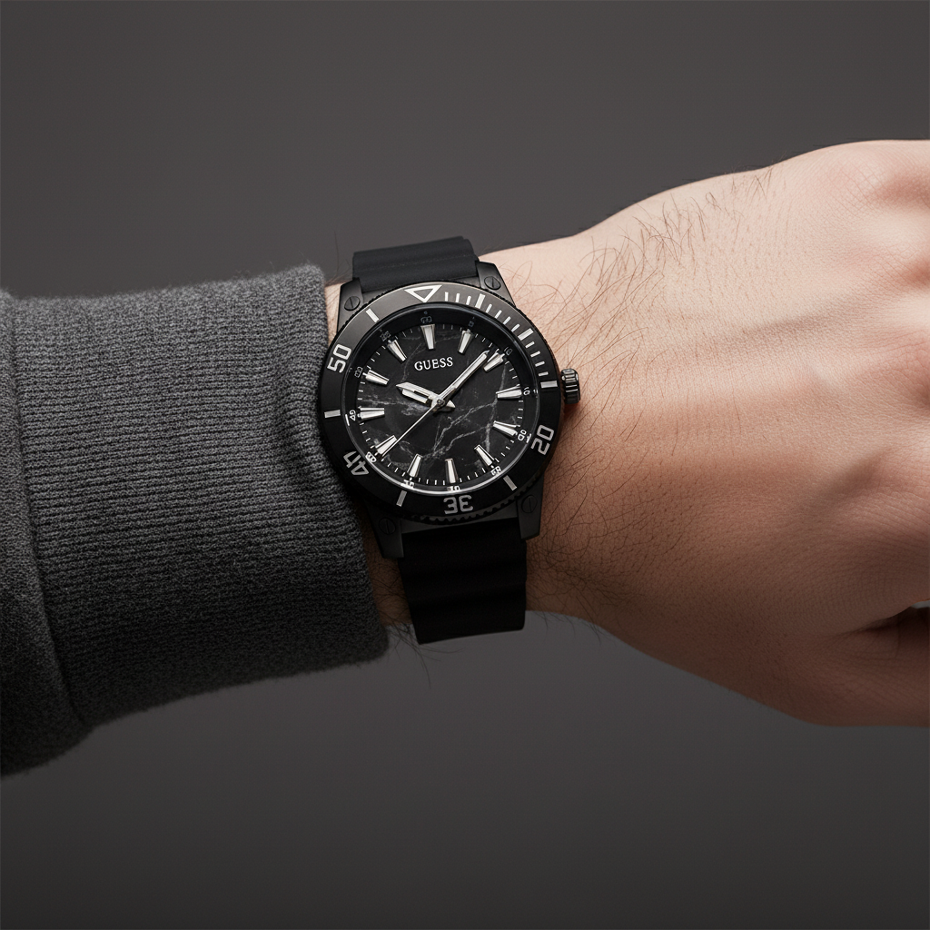 Guess negro sport - lifestyle hombre