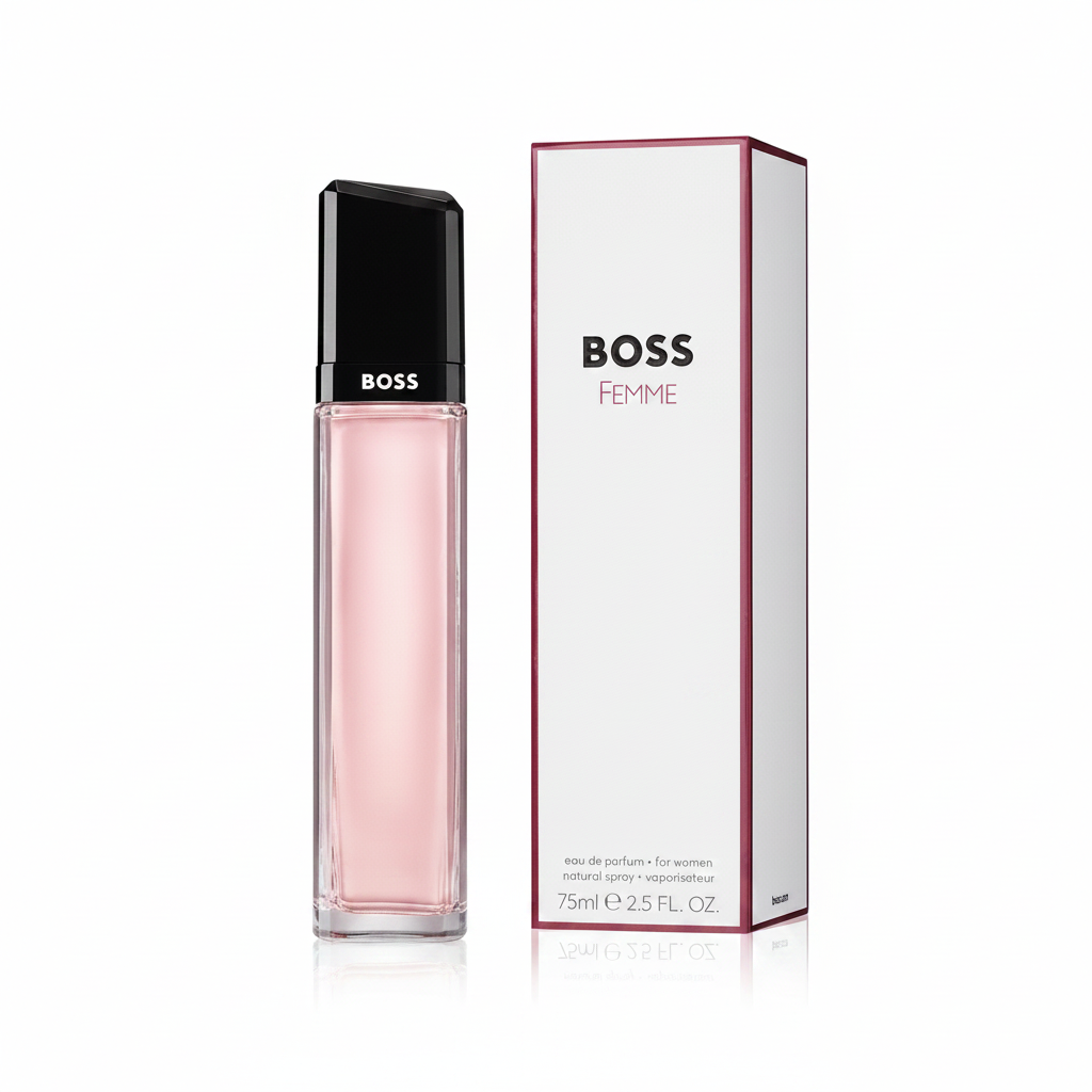 Hugo Boss Femme - Fondo Blanco