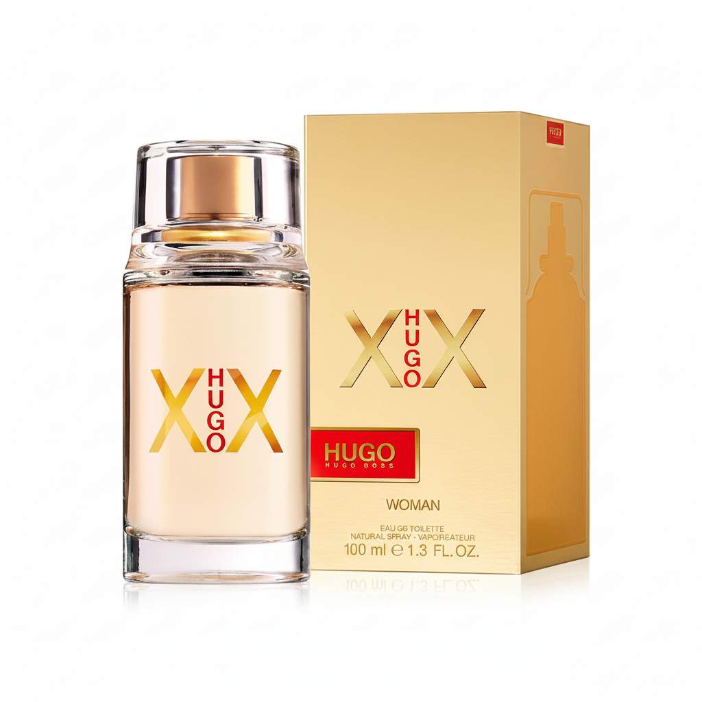 Hugo Boss XX Woman - Fondo Blanco