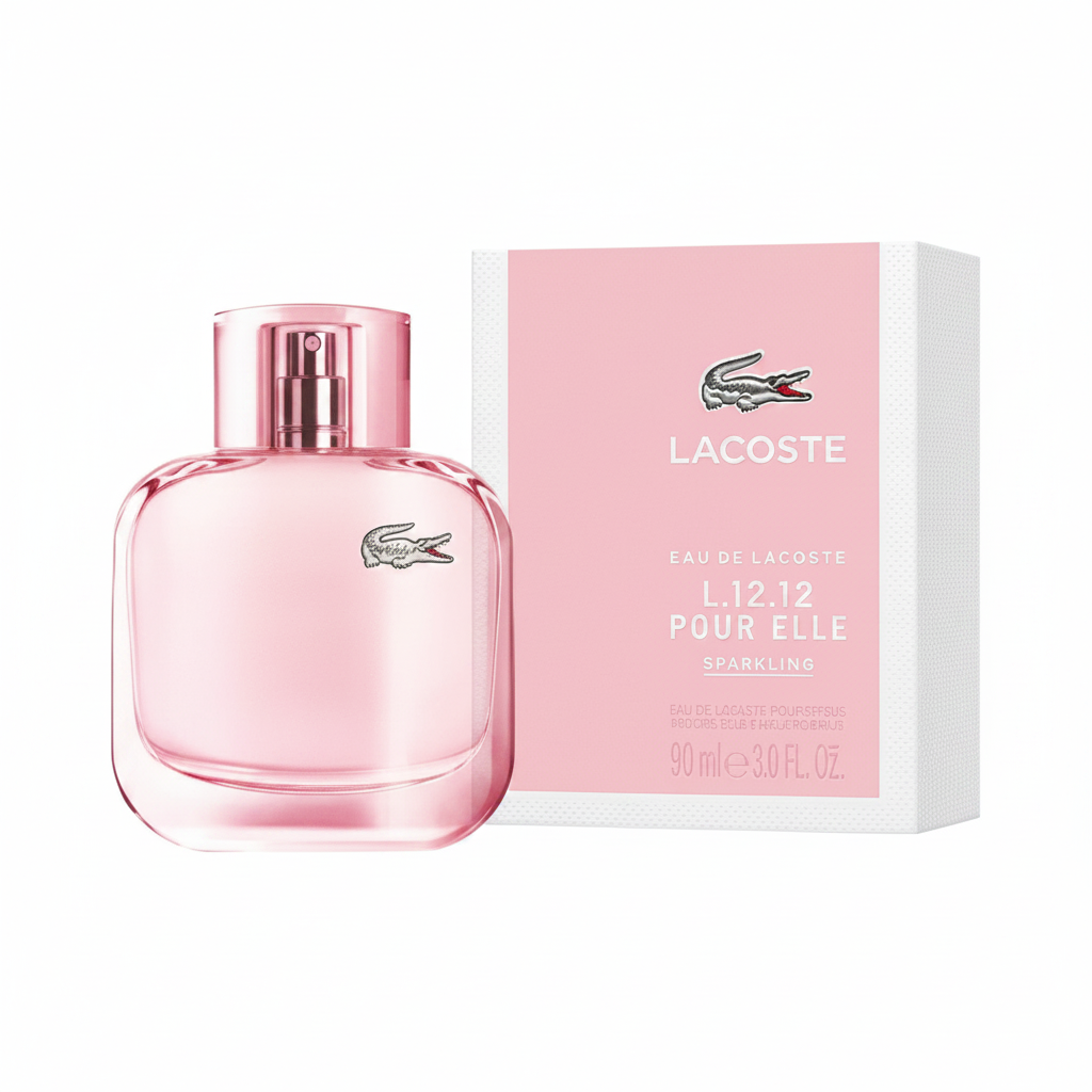 Lacoste L.12.12 Pour Elle - Fondo blanco