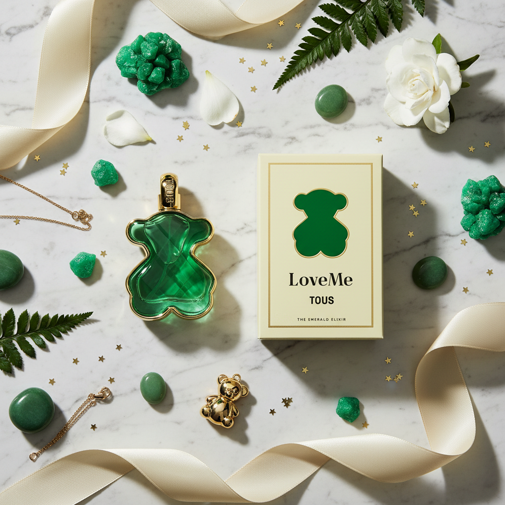 LoveMe Emerald - Flat lay