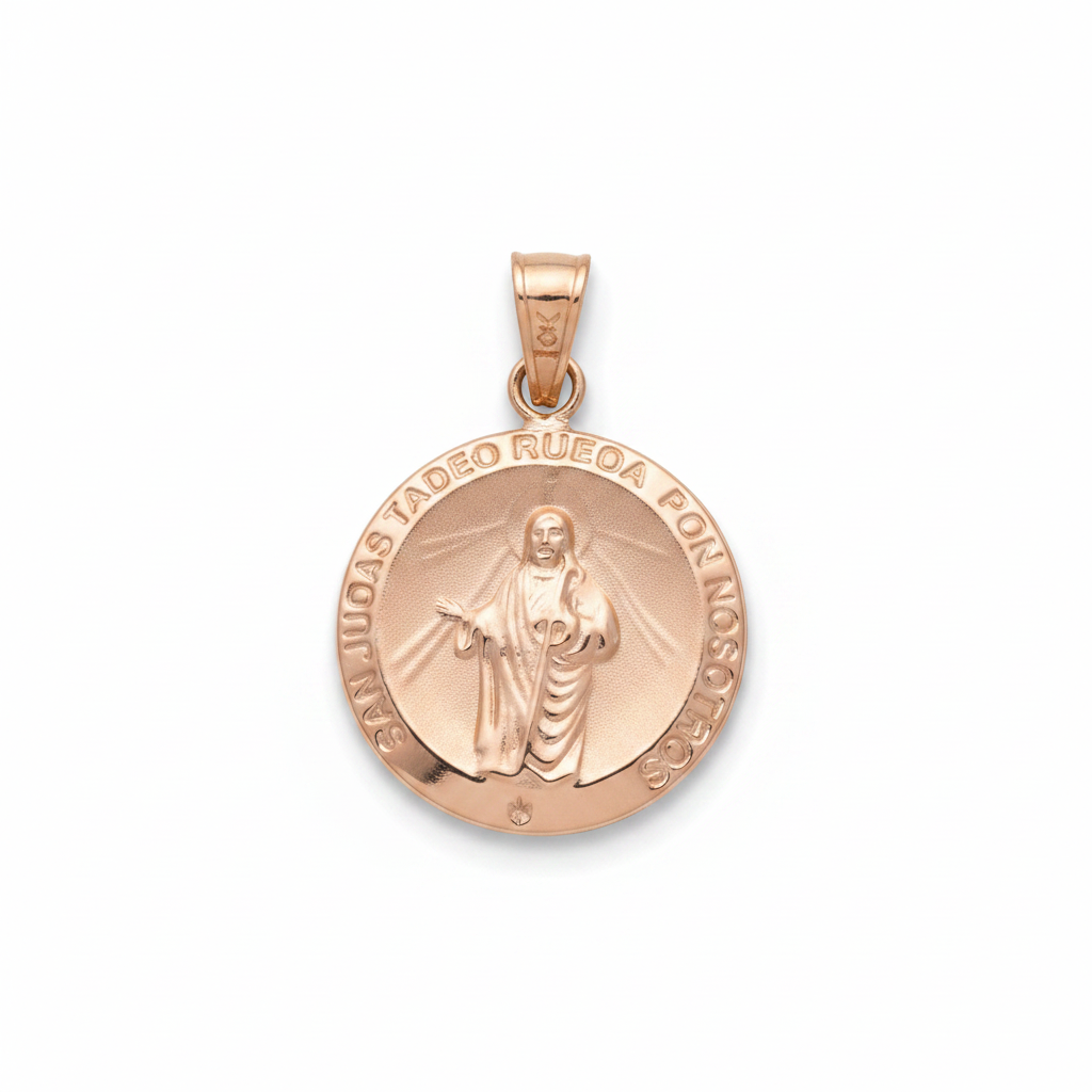 Medalla Jesús - fondo blanco