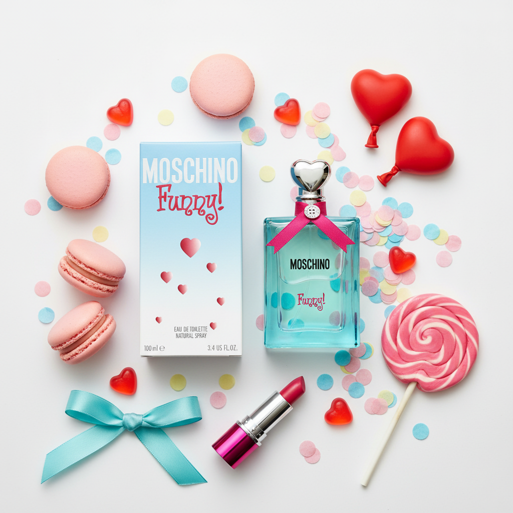 Moschino Funny - Flat lay