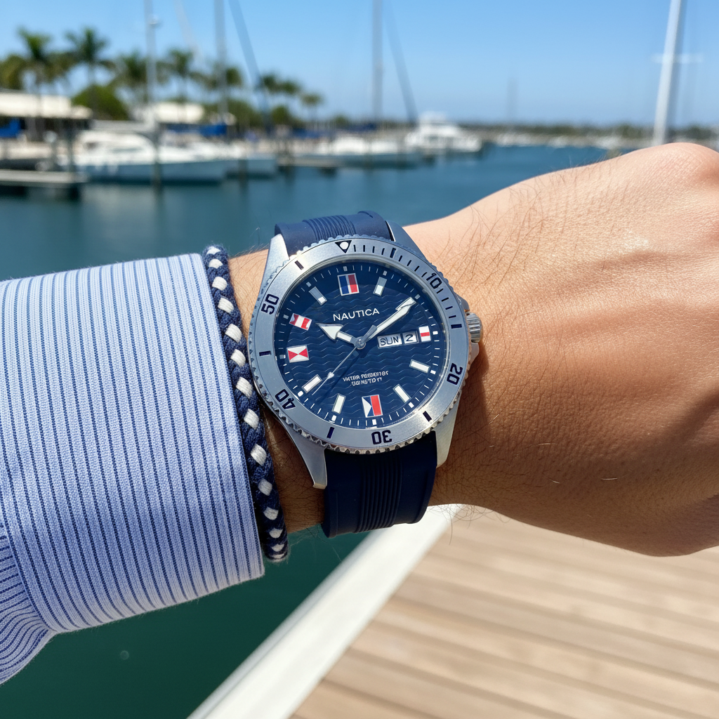 Nautica azul banderas náuticas lifestyle