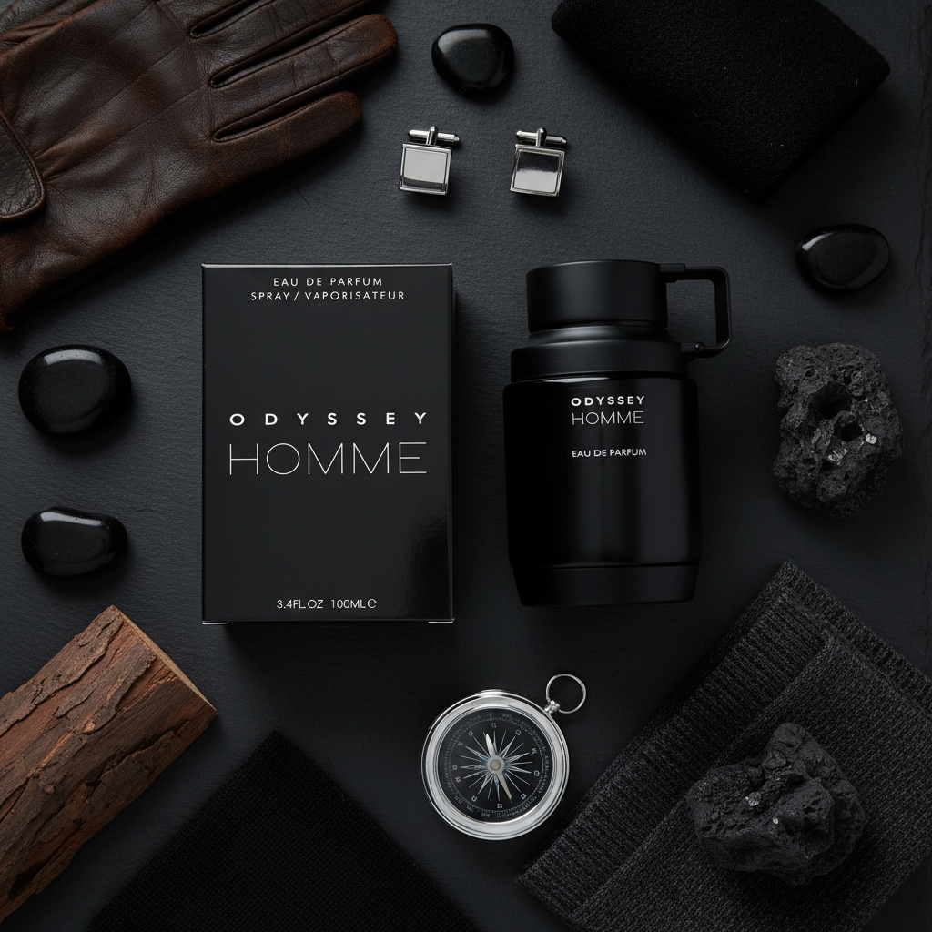 Odyssey Homme - Flat lay